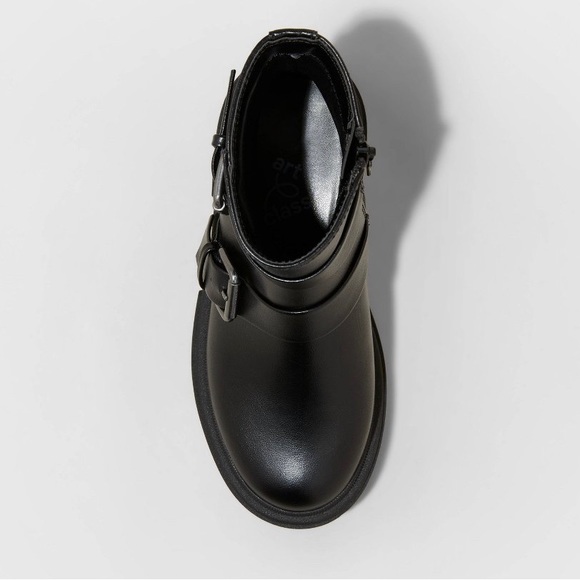 Art Class Girls “Cadi” Moto Boots Big Girls Size 5 - Picture 2 of 9